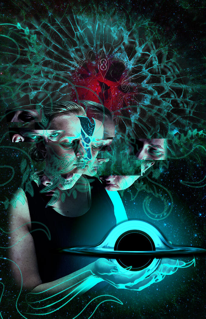 "Reflection of Within" ✦ Surrealism Collage Project - Photoshop Digital Collage (10/4)