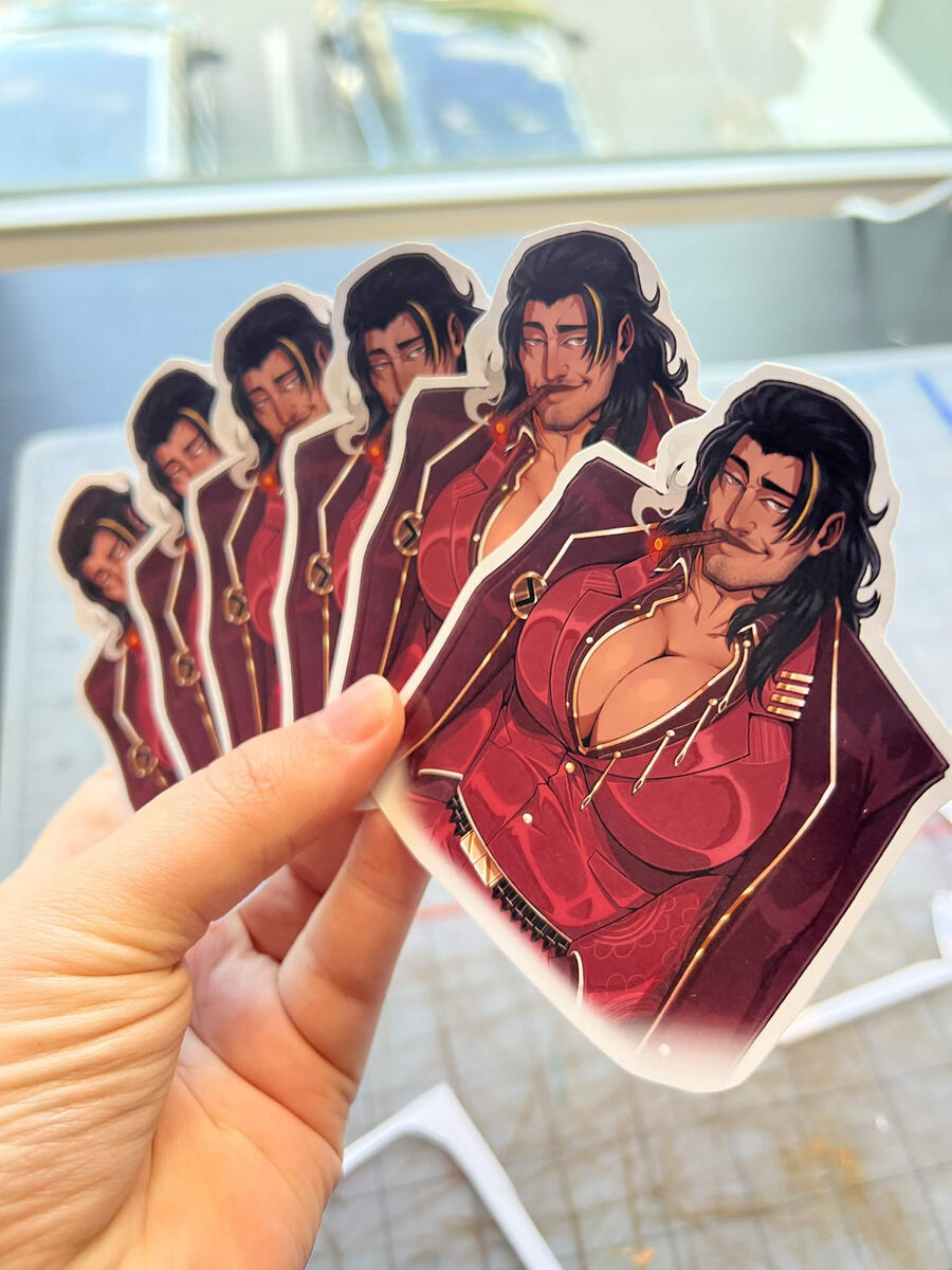 Limbus Company Fanart Stickers