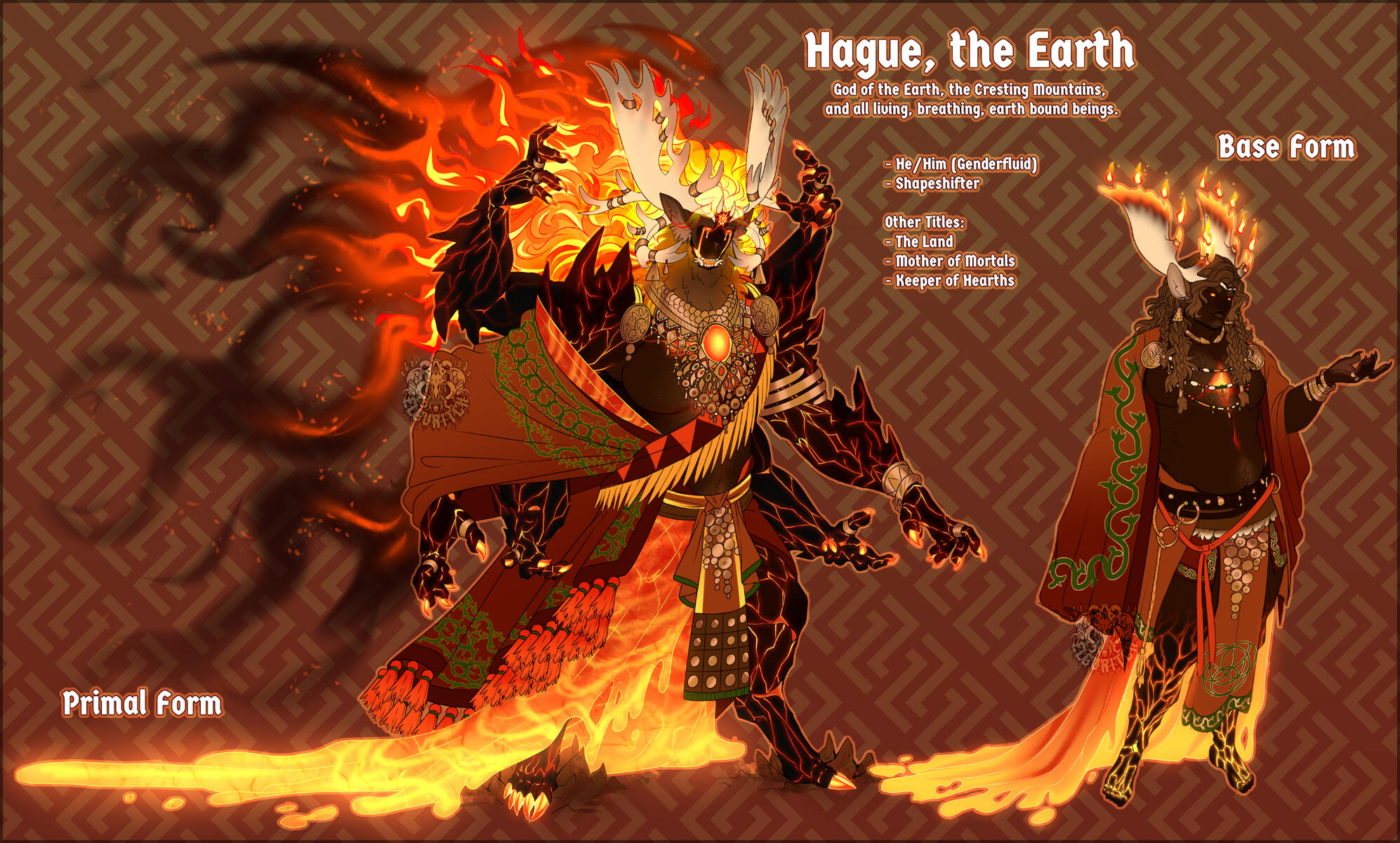 Hague ✦ Earth Deity Design