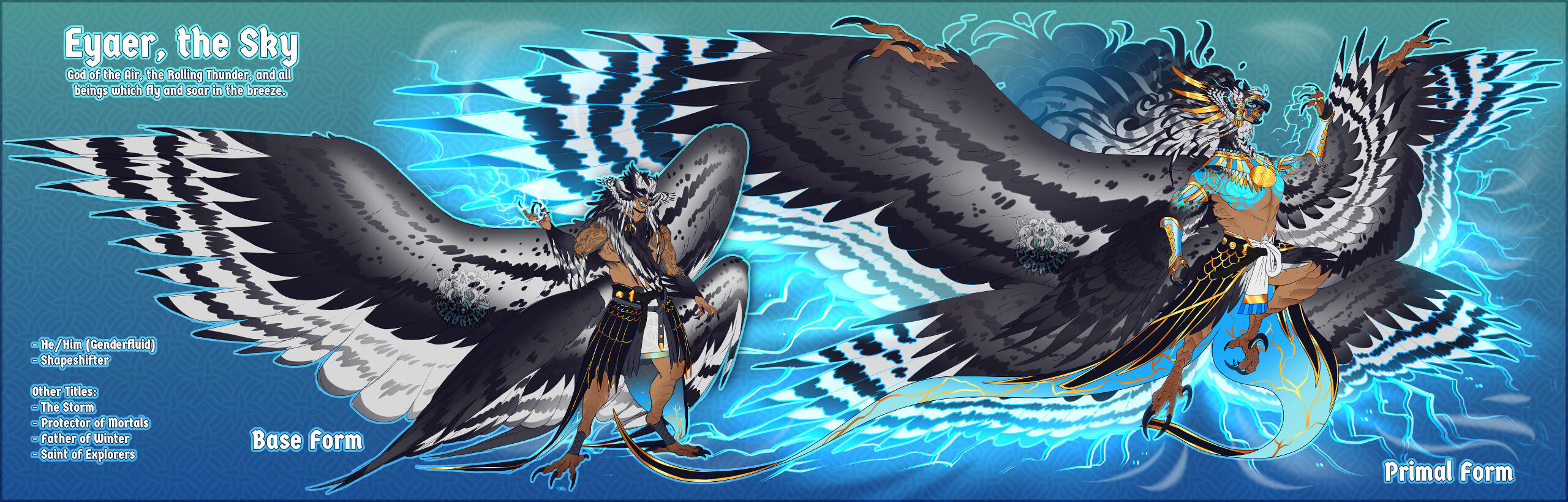 Eyaer ✦ Sky Deity Design