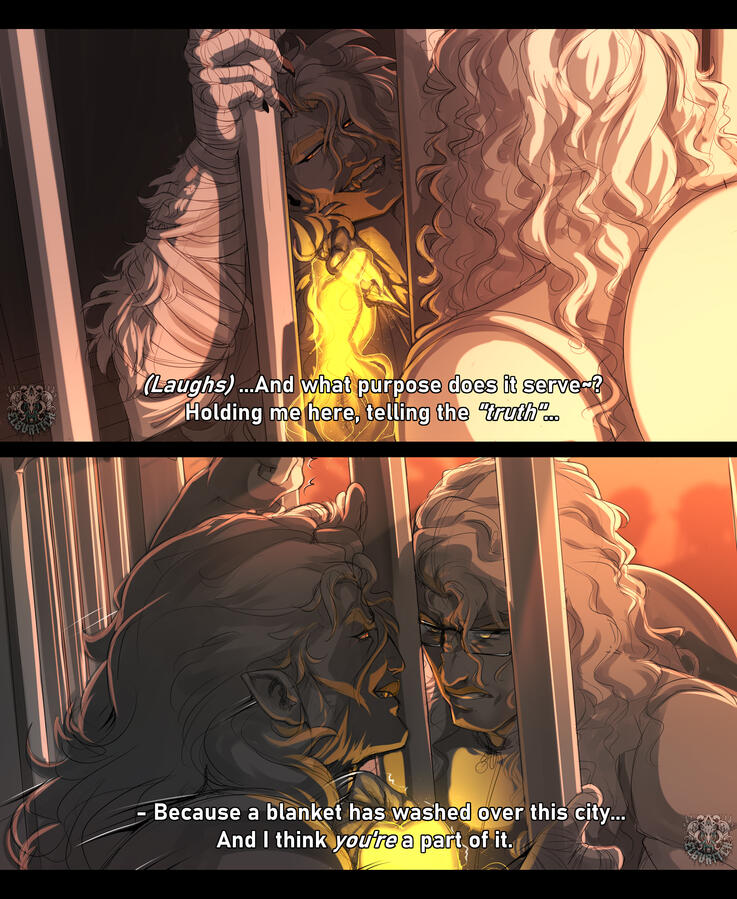 Iron Horses TTRPG Scenes ✦ Personal Art
